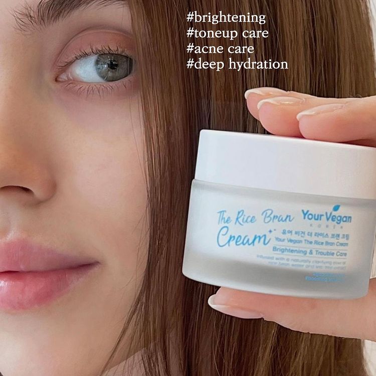 The rice bran - Cream