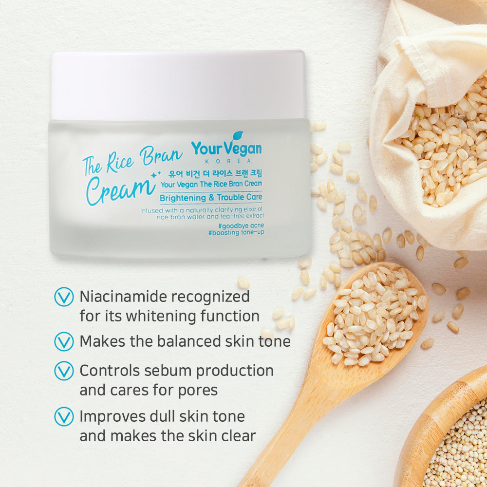 The rice bran - Cream