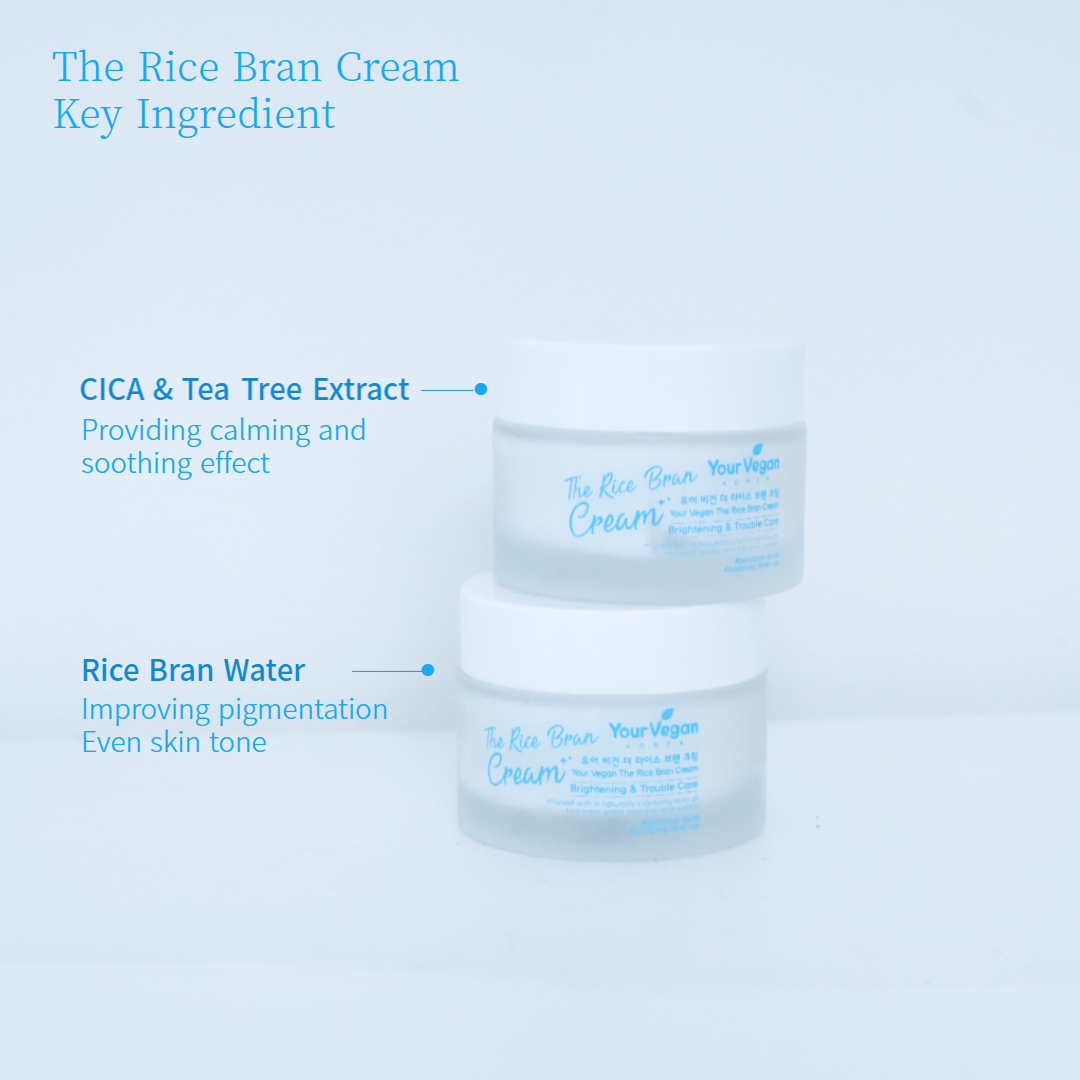 The rice bran - Cream