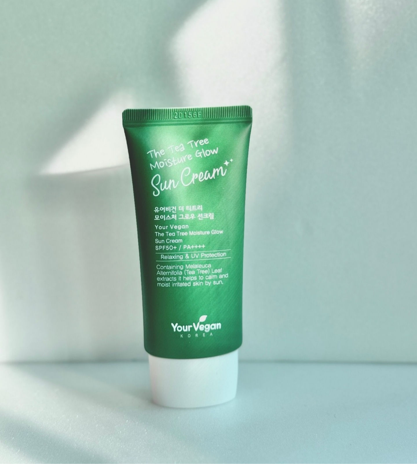 The tea tree moisture glow sun cream