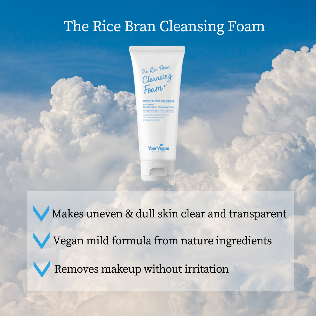 The rice bran - Cleansing foam